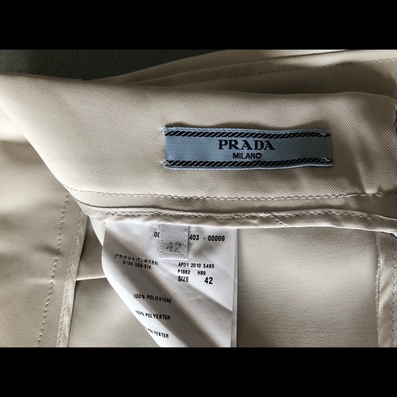 Prada cream pencil skirt - Picture 5 of 5